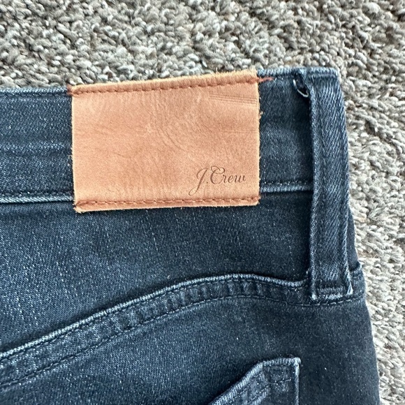 J. Crew Women's Black Demi Boot Crop Button Up Jeans 27P Like New - Picture 6 of 7